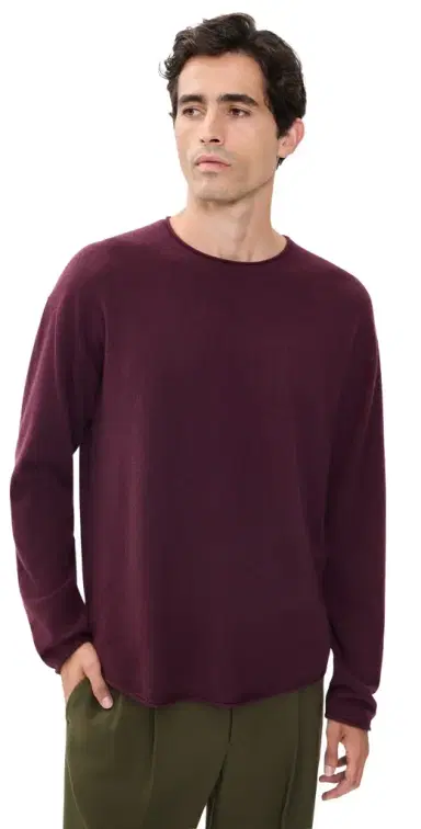 Guest In Residence Oversized Cashmere Crew | Thumbnail 1 Guest In Residence Oversized Cashmere Crew | Thumbnail 1