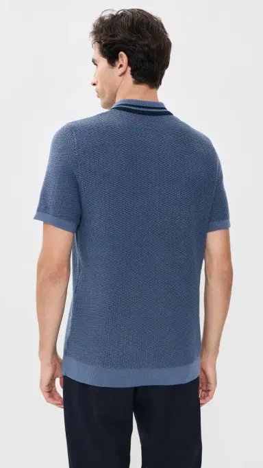 Rhone Fine Knit Sweater Polo | Thumbnail 3