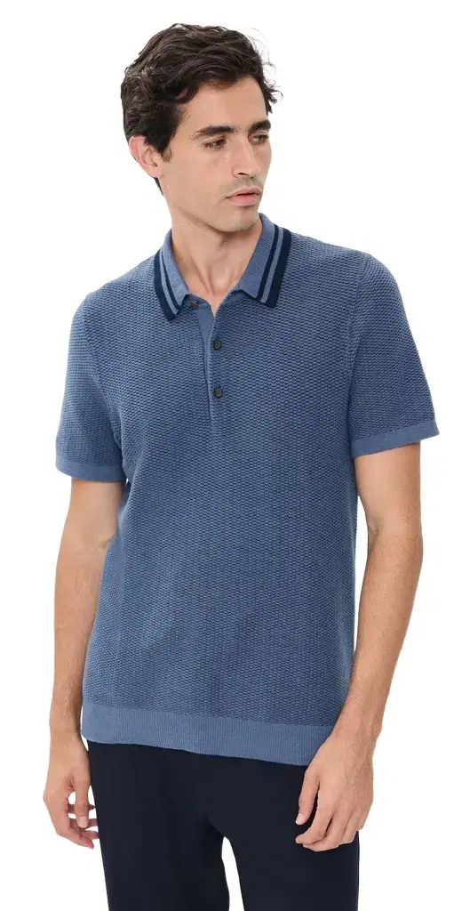 Rhone Fine Knit Sweater Polo