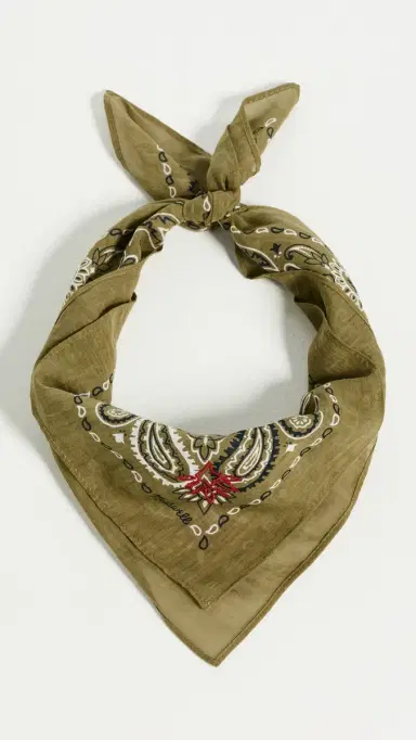Madewell Embroidered Cotton Bandana | Thumbnail 2