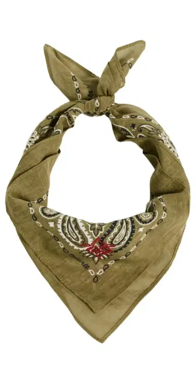 Madewell Embroidered Cotton Bandana | Thumbnail 1