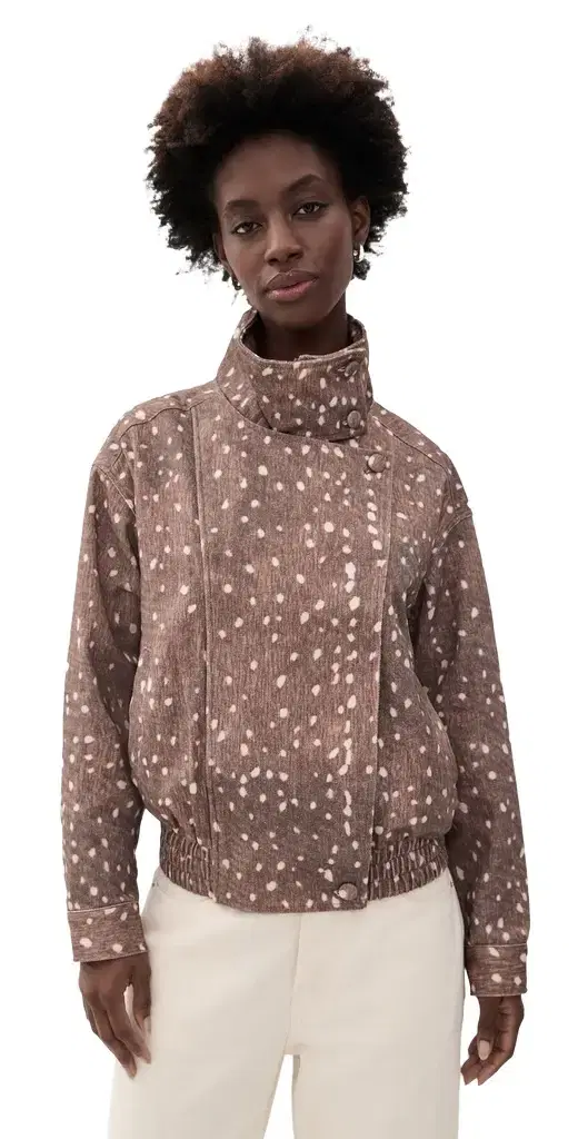 Bailey Rose Cow Print Jacket