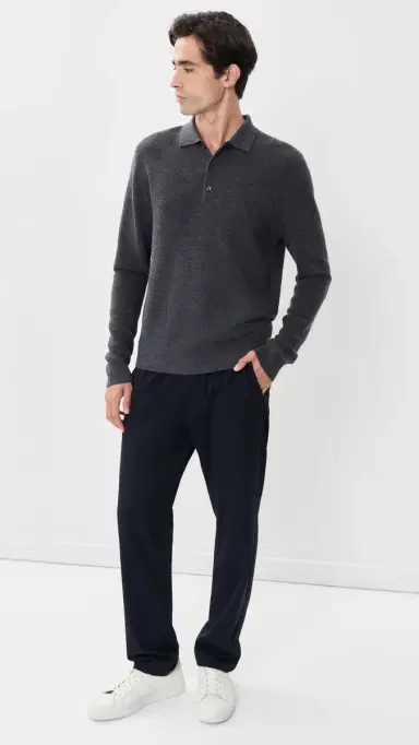 Greyson Saratoga Waffle Stitch Sweater Polo | Thumbnail 5 Greyson Saratoga Waffle Stitch Sweater Polo | Thumbnail 5