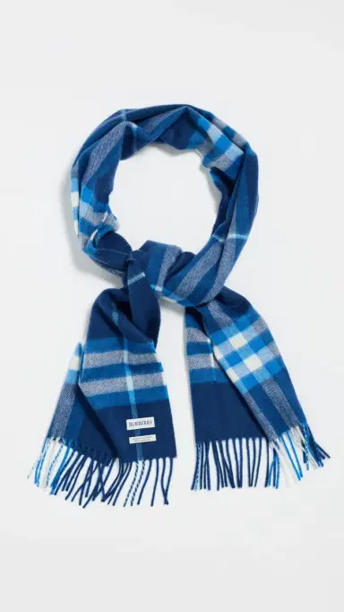 Burberry Giant Check Cashmere Scarf | Thumbnail 4 Burberry Giant Check Cashmere Scarf | Thumbnail 4