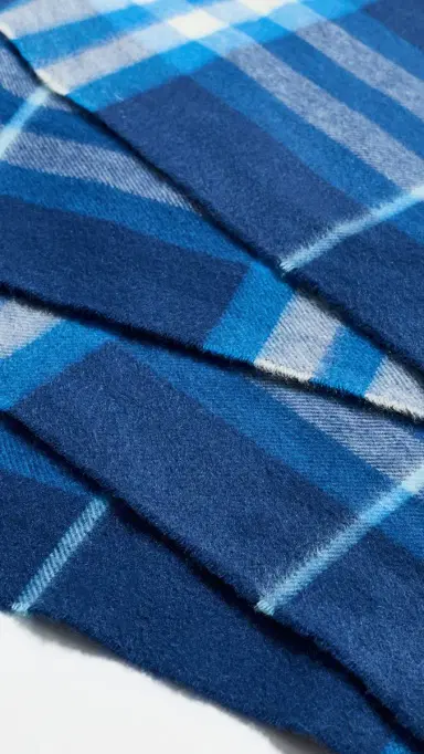 Burberry Giant Check Cashmere Scarf | Thumbnail 5 Burberry Giant Check Cashmere Scarf | Thumbnail 5