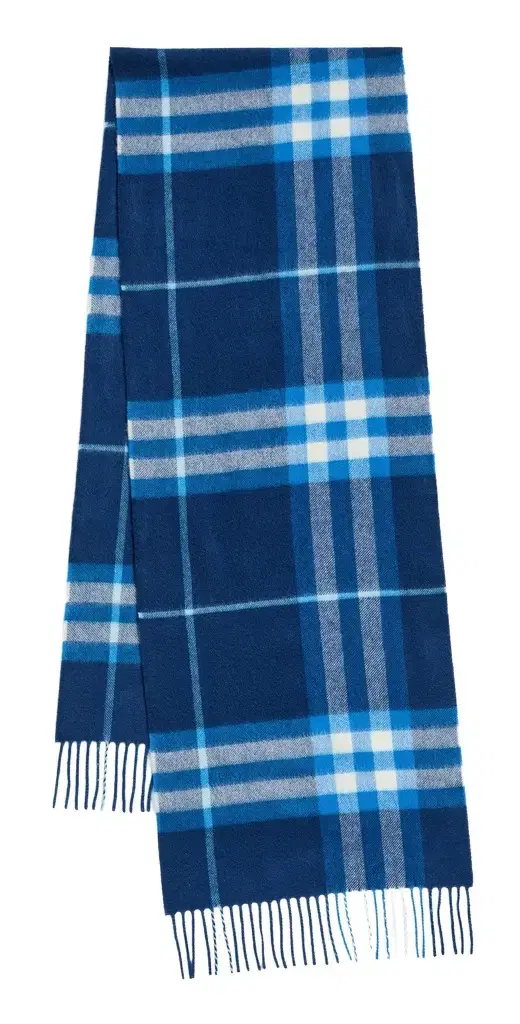 Burberry Giant Check Cashmere Scarf