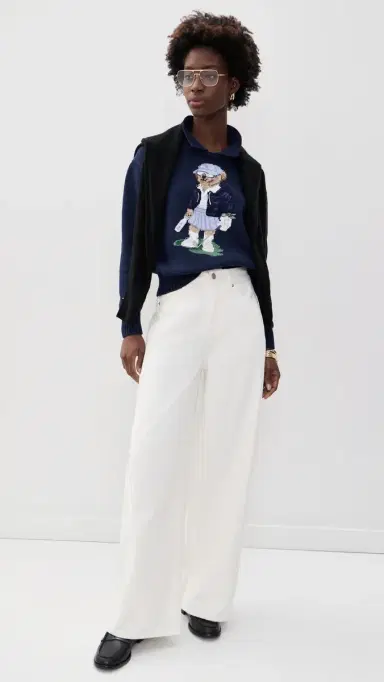 RLX Ralph Lauren Long Sleeve Collared Pullover Sweater | Thumbnail 5