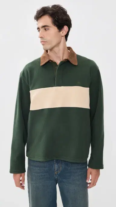 Rhythm Awake Polar Fleece Polo | Thumbnail 2 Rhythm Awake Polar Fleece Polo | Thumbnail 2