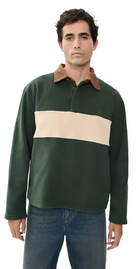 Rhythm Awake Polar Fleece Polo