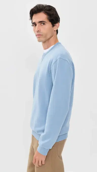 Marine Layer Relaxed Cloud 9 Fleece Crew Neck Sweatshirt | Thumbnail 4