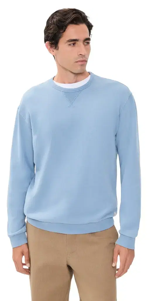 Marine Layer Relaxed Cloud 9 Fleece Crew Neck Sweatshirt