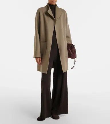 AGNONA Cashmere wrap coat | Thumbnail 2
