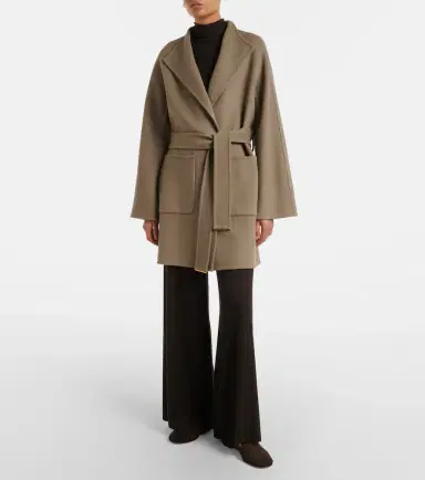 AGNONA Cashmere wrap coat | Thumbnail 3