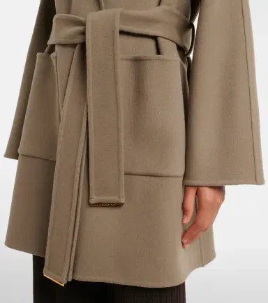 AGNONA Cashmere wrap coat | Thumbnail 7