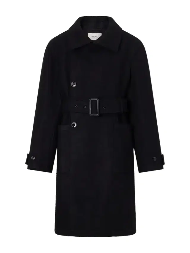 Belted Alpaca And Wool-blend Felt Coat Belted Alpaca And Wool-blend Felt Coat