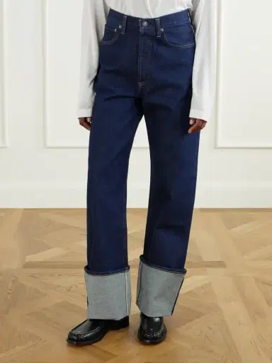 AGOLDE Big Cuff Mid-rise Straight-leg Jeans | Thumbnail 3