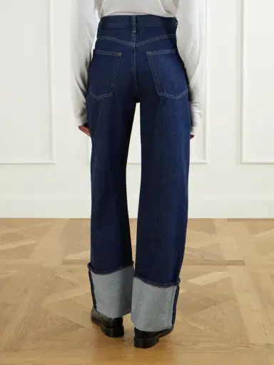 AGOLDE Big Cuff Mid-rise Straight-leg Jeans | Thumbnail 4