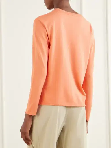 Auralee Cotton And Cashmere-blend T-shirt | Thumbnail 4