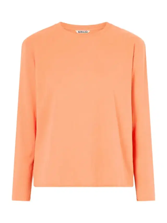 Auralee Cotton And Cashmere-blend T-shirt