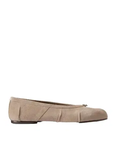 Maison Margiela Tabi Split-toe Suede Ballet Flats | Thumbnail 1 Maison Margiela Tabi Split-toe Suede Ballet Flats | Thumbnail 1