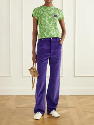 Loewe Cotton-corduroy Straight-leg Pants | Thumbnail 2