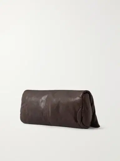 Rick Owens Crinkled-leather Clutch | Thumbnail 4