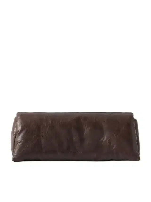 Rick Owens Crinkled-leather Clutch