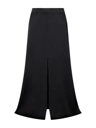 Ann Demeulemeester Kaisa Duchesse-satin Maxi Skirt | Thumbnail 1 Ann Demeulemeester Kaisa Duchesse-satin Maxi Skirt | Thumbnail 1