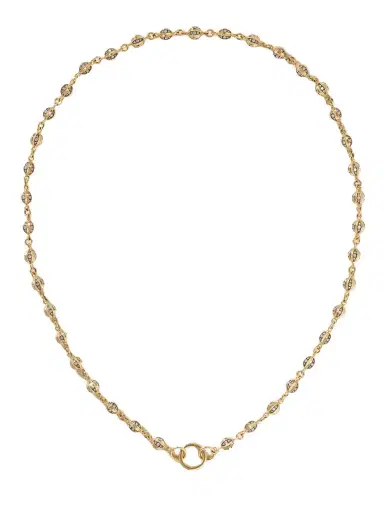Lucy Delius 14-karat Gold Rhodium-plated Diamond Necklace | Thumbnail 1 Lucy Delius 14-karat Gold Rhodium-plated Diamond Necklace | Thumbnail 1
