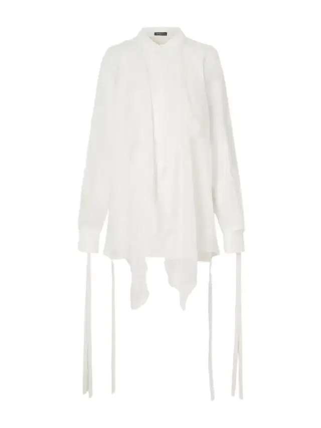 Ann Demeulemeester Sini Silk-trimmed Cotton Shirt