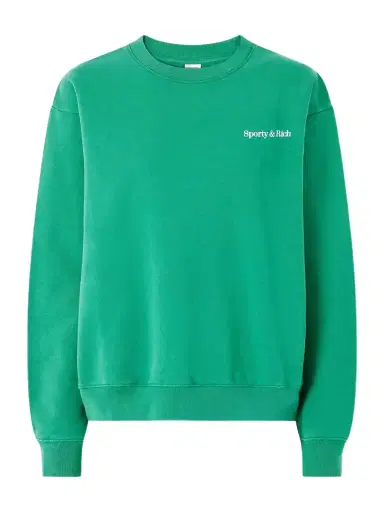 Sporty & Rich Fitness 94 Logo-printed Cotton-jersey Sweatshirt | Thumbnail 1