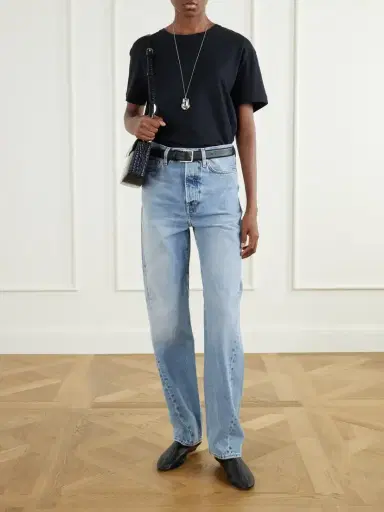TOTEME Mid-rise Straight-leg Organic Jeans | Thumbnail 2