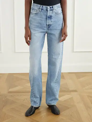 TOTEME Mid-rise Straight-leg Organic Jeans | Thumbnail 3