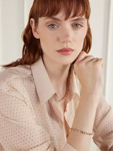 Lucy Delius Siren 14-karat Gold Diamond Bracelet | Thumbnail 2