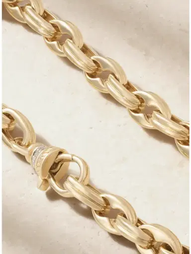 Lucy Delius Siren 14-karat Gold Diamond Bracelet | Thumbnail 3