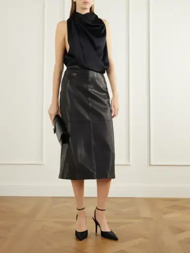 Balmain 100 Embellished Satin Pumps | Thumbnail 4 Balmain 100 Embellished Satin Pumps | Thumbnail 4