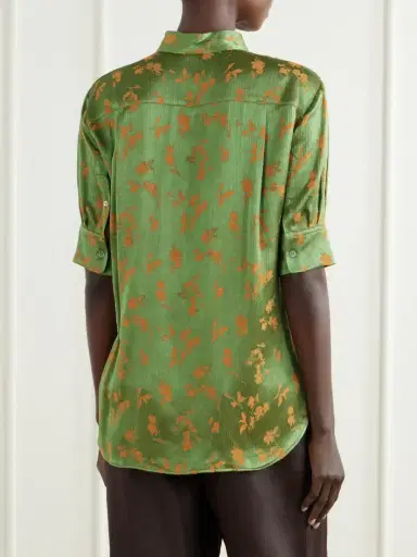 Dries Van Noten Floral-jacquard Shirt | Thumbnail 4 Dries Van Noten Floral-jacquard Shirt | Thumbnail 4