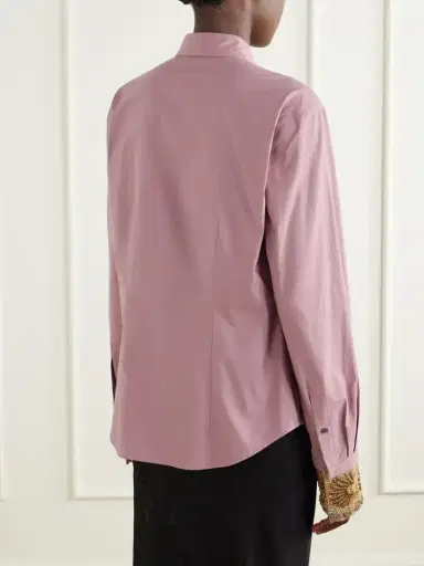 Dries Van Noten Embroidered Cotton-poplin Shirt | Thumbnail 4 Dries Van Noten Embroidered Cotton-poplin Shirt | Thumbnail 4