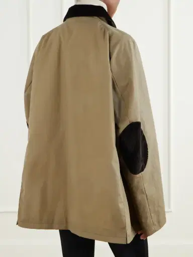 TOTEME Country Corduroy-trimmed Organic Cotton-canvas Jacket | Thumbnail 3