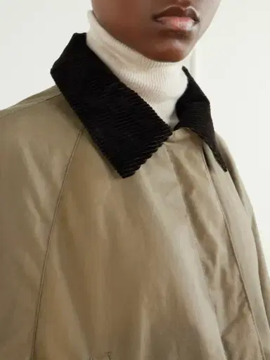 TOTEME Country Corduroy-trimmed Organic Cotton-canvas Jacket | Thumbnail 4