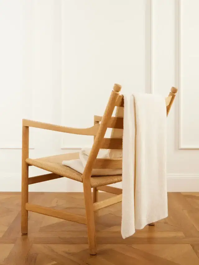 Gabriela Hearst Hallam Cashmere And Silk-blend Throw