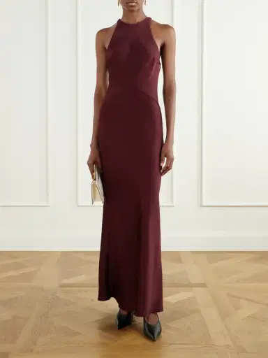 Blazé Milano Skyros Satin-jersey Maxi Dress | Thumbnail 2
