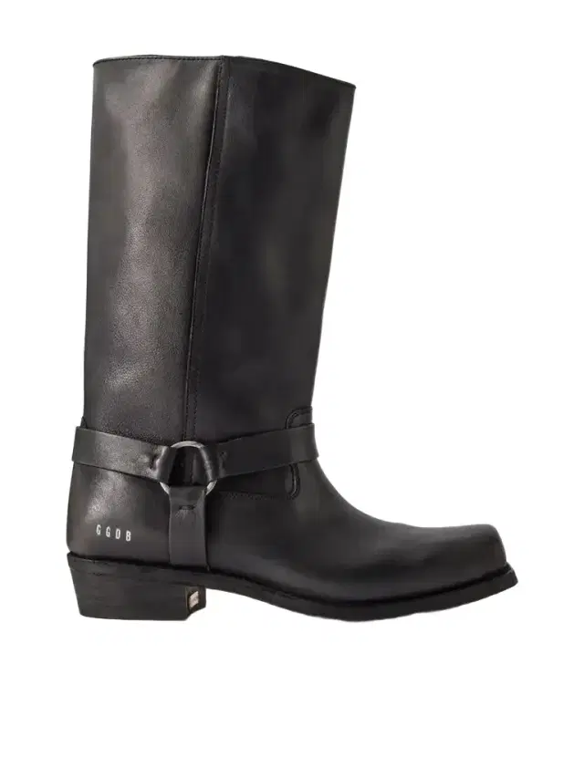 Golden Goose Distressed Leather Knee Boots