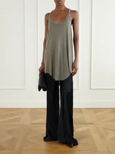 Rick Owens Gigi Wool And Silk-blend Jersey Tank | Thumbnail 2