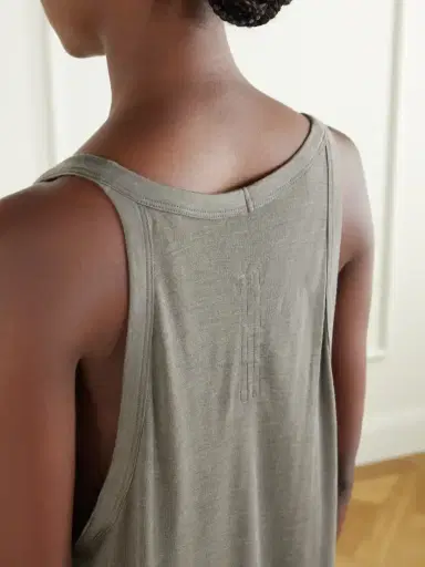 Rick Owens Gigi Wool And Silk-blend Jersey Tank | Thumbnail 4