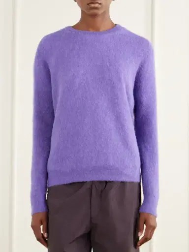 Auralee Suri Alpaca-blend Sweater | Thumbnail 3
