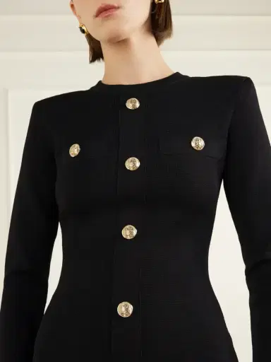 Balmain Knitted Mini Dress | Thumbnail 4