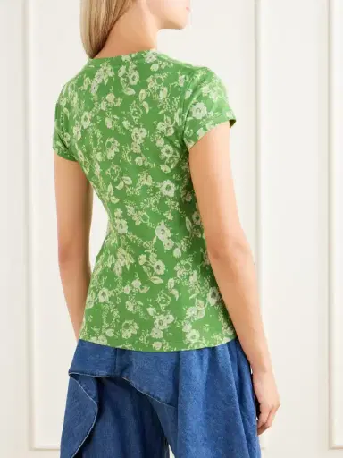 Loewe + Cosima Von Bonin Floral-print Cotton T-shirt | Thumbnail 4 Loewe + Cosima Von Bonin Floral-print Cotton T-shirt | Thumbnail 4