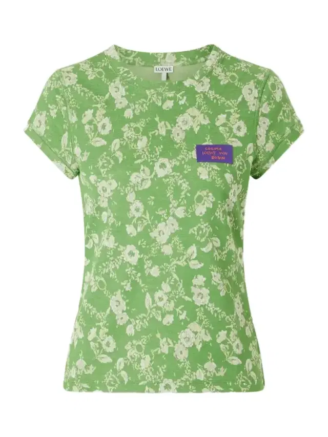 Loewe + Cosima Von Bonin Floral-print Cotton T-shirt