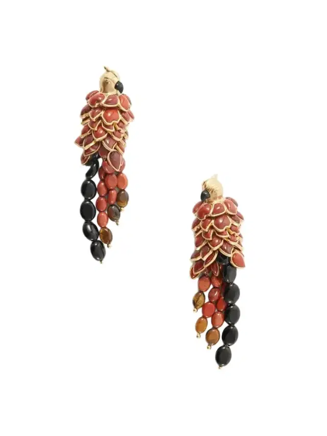 Zimmermann Plume Gold-plated Earrings